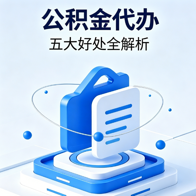 泰安公积金代办到底值不值？这5大好处让你少走弯路